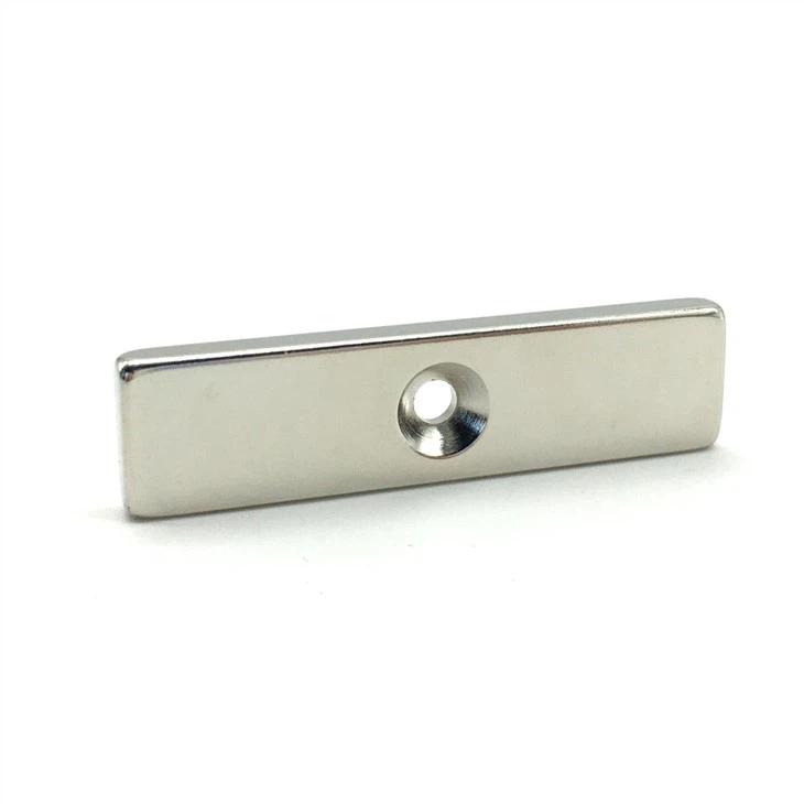 Block Magnet With Countersunk